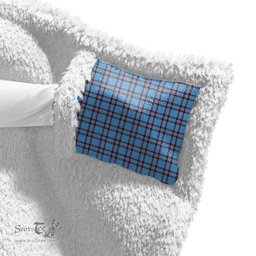 ScotsTee Shop Scottish Elliot Ancient Clan Tartan Sherpa Hooded Blanket Wearable Cuddle Throw Warm Cozy