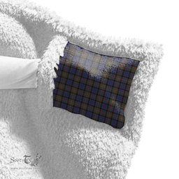 ScotsTee Shop Scottish Fletcher of Dunans Clan Tartan Sherpa Hooded Blanket Wearable Cuddle Throw Warm Cozy