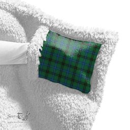 ScotsTee Shop Scottish Henderson Ancient Clan Tartan Sherpa Hooded Blanket Wearable Cuddle Throw Warm Cozy