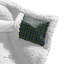 ScotsTee Shop Scottish Cochrane Ancient Clan Tartan Sherpa Hooded Blanket Wearable Cuddle Throw Warm Cozy
