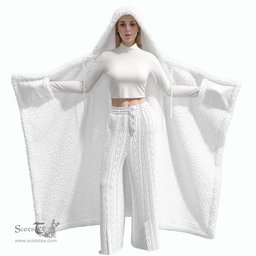 ScotsTee Shop Scottish MacThomas Modern Clan Tartan Sherpa Hooded Blanket Wearable Cuddle Throw Warm Cozy