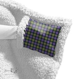 ScotsTee Shop Scottish MacDonald Ancient Clan Tartan Sherpa Hooded Blanket Wearable Cuddle Throw Warm Cozy