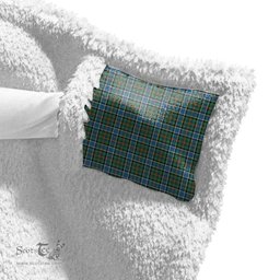 ScotsTee Shop Scottish Ogilvie Hunting Ancient Clan Tartan Sherpa Hooded Blanket Wearable Cuddle Throw Warm Cozy