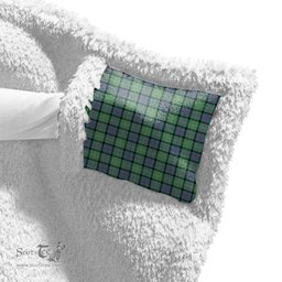 ScotsTee Shop Scottish MacThomas Ancient Clan Crest Tartan Sherpa Hooded Blanket Wearable Cuddle Throw Warm Cozy