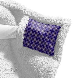ScotsTee Shop Scottish Ochterlony Clan Crest Tartan Sherpa Hooded Blanket Wearable Cuddle Throw Warm Cozy
