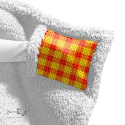 ScotsTee Shop Scottish MacMillan Clan Clan Crest Tartan Sherpa Hooded Blanket Wearable Cuddle Throw Warm Cozy