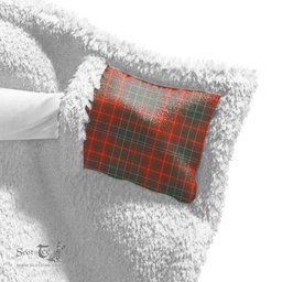 ScotsTee Shop Scottish MacDougall Ancient Clan Tartan Sherpa Hooded Blanket Wearable Cuddle Throw Warm Cozy
