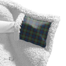 ScotsTee Shop Scottish Nicolson Hunting Ancient Clan Tartan Sherpa Hooded Blanket Wearable Cuddle Throw Warm Cozy