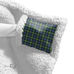 ScotsTee Shop Scottish Watson Ancient Clan Tartan Sherpa Hooded Blanket Wearable Cuddle Throw Warm Cozy