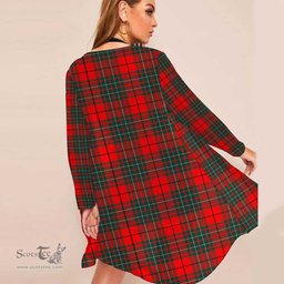 ScotsTee Shop Scottish Cumming Modern Clan Tartan Beach Kimono Womens Beach Cover Up