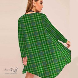 ScotsTee Shop Scottish Currie Clan Tartan Beach Kimono Womens Beach Cover Up