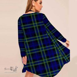 ScotsTee Shop Scottish Arbuthnot Modern Clan Tartan Beach Kimono Womens Beach Cover Up