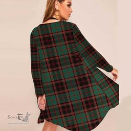 ScotsTee Shop Scottish Buchan Ancient Clan Tartan Beach Kimono Womens Beach Cover Up