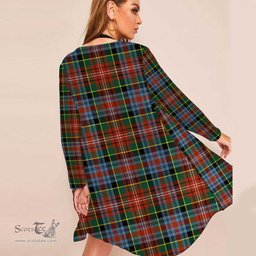 ScotsTee Shop Scottish Caledonia Ancient Clan Tartan Beach Kimono Womens Beach Cover Up