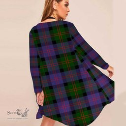 ScotsTee Shop Scottish Blair Modern Clan Tartan Beach Kimono Womens Beach Cover Up