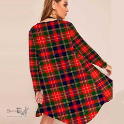 ScotsTee Shop Scottish Christie Clan Tartan Beach Kimono Womens Beach Cover Up