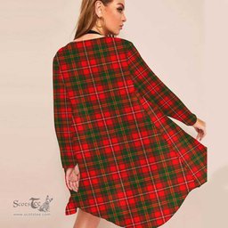 ScotsTee Shop Scottish Hay Modern Clan Tartan Beach Kimono Womens Beach Cover Up
