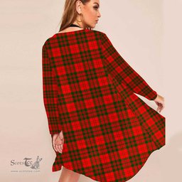 ScotsTee Shop Scottish Livingstone Modern Clan Tartan Beach Kimono Womens Beach Cover Up