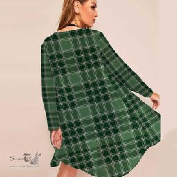 ScotsTee Shop Scottish MacDonald Lord of the Isles Hunting Clan Tartan Beach Kimono Womens Beach Cover Up