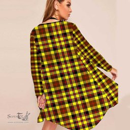 ScotsTee Shop Scottish Jardine Clan Tartan Beach Kimono Womens Beach Cover Up