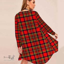 ScotsTee Shop Scottish Hepburn Clan Tartan Beach Kimono Womens Beach Cover Up