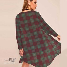 ScotsTee Shop Scottish MacGregor Hunting Ancient Clan Tartan Beach Kimono Womens Beach Cover Up