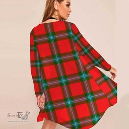 ScotsTee Shop Scottish MacLaine of Loch Buie Hunting Ancient Clan Tartan Beach Kimono Womens Beach Cover Up