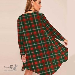 ScotsTee Shop Scottish Prince of Wales Clan Tartan Beach Kimono Womens Beach Cover Up