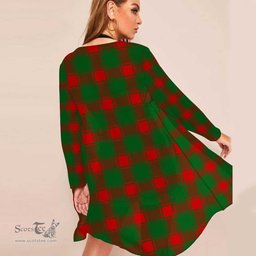 ScotsTee Shop Scottish Middleton Modern Clan Tartan Beach Kimono Womens Beach Cover Up