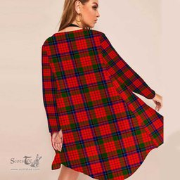 ScotsTee Shop Scottish Nicolson Modern Clan Tartan Beach Kimono Womens Beach Cover Up