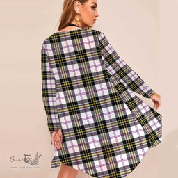 ScotsTee Shop Scottish MacPherson Dress Modern Clan Tartan Beach Kimono Womens Beach Cover Up