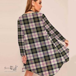 ScotsTee Shop Scottish MacPherson Dress Ancient Clan Tartan Beach Kimono Womens Beach Cover Up