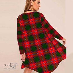 ScotsTee Shop Scottish Rattray Modern Clan Tartan Beach Kimono Womens Beach Cover Up