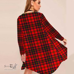 ScotsTee Shop Scottish Matheson Modern Clan Tartan Beach Kimono Womens Beach Cover Up