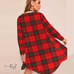 ScotsTee Shop Scottish Seton Modern Clan Tartan Beach Kimono Womens Beach Cover Up