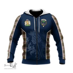 ScotsTee Shop Scottish Anderson Dress Clan Scottish Crest and Scottish Thistle Sport Tartan Hoodie