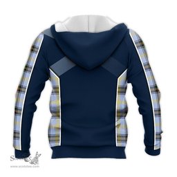 ScotsTee Shop Scottish Bell Clan Scottish Crest and Scottish Thistle Sport Tartan Hoodie