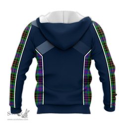 ScotsTee Shop Scottish Brodie Hunting Modern Clan Scottish Crest and Scottish Thistle Sport Tartan Hoodie