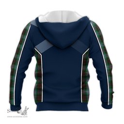 ScotsTee Shop Scottish Brodie Hunting Clan Scottish Crest and Scottish Thistle Sport Tartan Hoodie