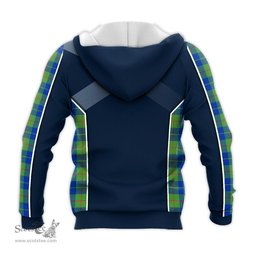 ScotsTee Shop Scottish Barclay Hunting Ancient Clan Scottish Crest and Scottish Thistle Sport Tartan Hoodie
