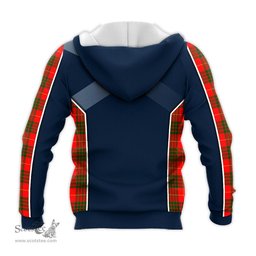 ScotsTee Shop Scottish Cameron Modern Clan Scottish Crest and Scottish Thistle Sport Tartan Hoodie