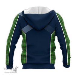 ScotsTee Shop Scottish Forrester or Foster Hunting Clan Scottish Crest and Scottish Thistle Sport Tartan Hoodie