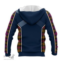 ScotsTee Shop Scottish Carnegie Modern Clan Scottish Crest and Scottish Thistle Sport Tartan Hoodie