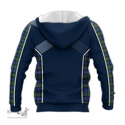 ScotsTee Shop Scottish Fletcher Ancient Clan Scottish Crest and Scottish Thistle Sport Tartan Hoodie