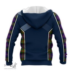 ScotsTee Shop Scottish Cameron of Erracht Modern Clan Scottish Crest and Scottish Thistle Sport Tartan Hoodie