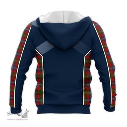 ScotsTee Shop Scottish Forrester or Foster Clan Scottish Crest and Scottish Thistle Sport Tartan Hoodie