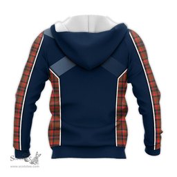 ScotsTee Shop Scottish Cumming Hunting Weathered Clan Scottish Crest and Scottish Thistle Sport Tartan Hoodie