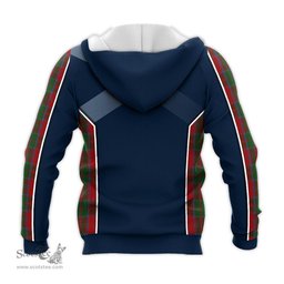 ScotsTee Shop Scottish Drummond Clan Scottish Crest and Scottish Thistle Sport Tartan Hoodie