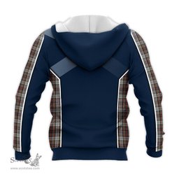 ScotsTee Shop Scottish Douglas Ancient Dress Clan Scottish Crest and Scottish Thistle Sport Tartan Hoodie