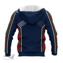 ScotsTee Shop Scottish Grant Clan Scottish Crest and Scottish Thistle Sport Tartan Hoodie